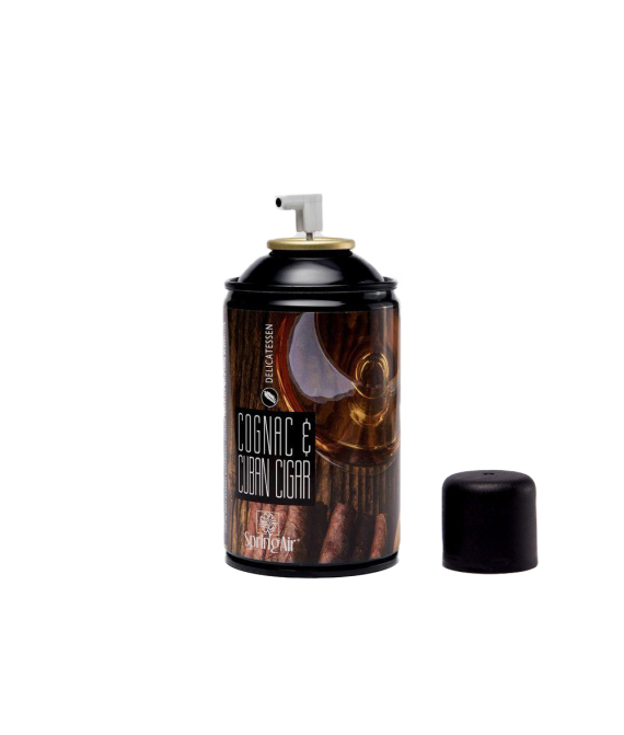 Аерозоль Spring Air® Cognac & Cuban Cigar 250 мл — чоловічий аромат коньяку та кубинської сигари