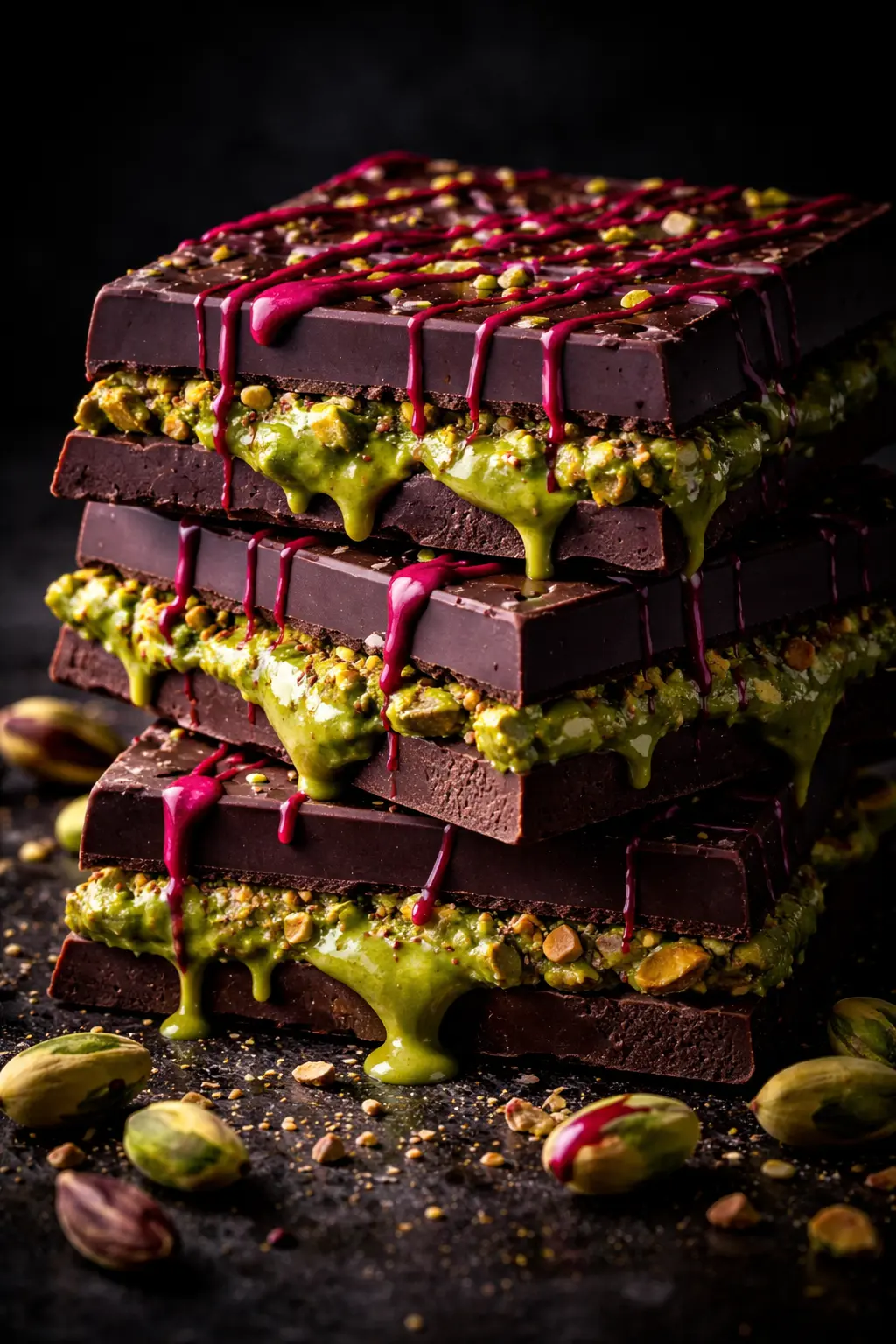 Dubai Chocolate fragrance ingredients — pistachios, chocolate, kunafa